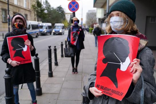 protest vrouwen 